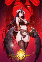 Premium Wall Scroll Poster - Overlord - Albedo #1 (90 x 60 cm)