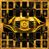 Double Playmat - Millennium Style (CLOTH Version 61x61 cm)