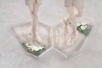 Doukyusei PVC Statuen 2er-Set 1/7 Hikaru Kusakabe & Licht Sajo: Wedding Ver. 24 cm