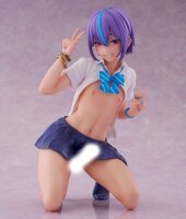 Original Character Okane ga Daisuki Series Statue 1/6 Toa-kun Illustration by meme50 19 cm