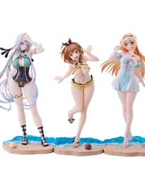 Atelier Ryza: Ever Darkness & the Secret Hideout PVC Statuen 3er-Set 1/7 Ryza, Klaudia, Lila: Swimsuit Ver.