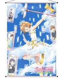 Cardcaptor Sakura Clear Card Wandrolle Sakura Kinomoto 60 x 90 cm