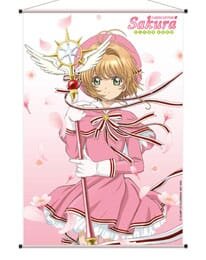 Cardcaptor Sakura Clear Card Wandrolle Sakura Kinomoto Cherry Blossoms 60 x 90 cm
