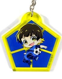 Blue Lock Acryl Schlüsselanhänger Meguru Rachira Chibi Style 5 cm
