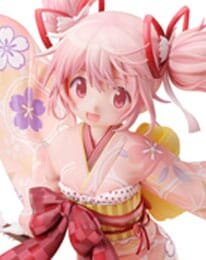 Puella Magi Madoka Magica Side Story Magia Record PVC Statue 1/7 Madoka Kaname Kimono Ver. 22 cm