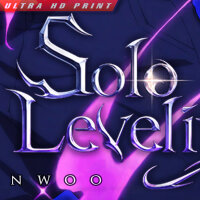 Premium Wall Scroll Poster - Solo Leveling - Sung Jinwoo (120 x 60 cm)