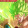 Premium Wall Scroll Poster - Dragon Ball Z - Broly (Legendary Super Saiyan) #1 (120 x 60 cm)