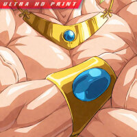 Premium Wall Scroll Poster - Dragon Ball Z - Broly (Legendary Super Saiyan) #2 (120 x 60 cm)