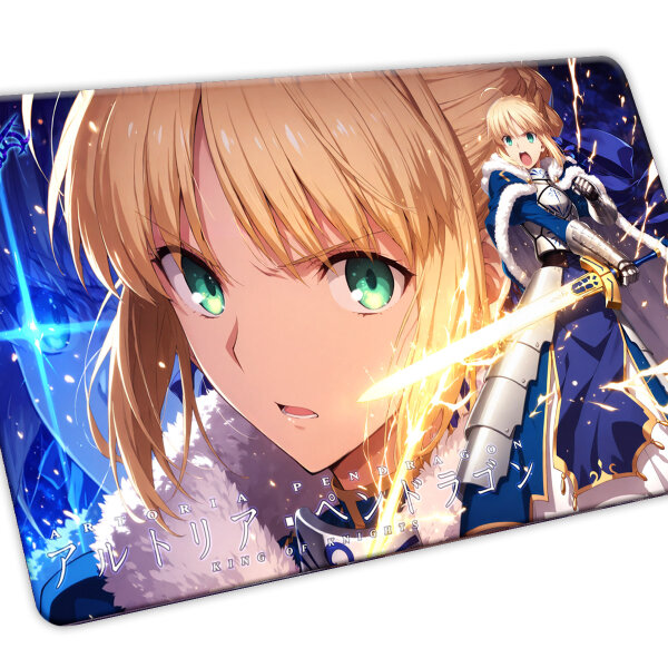 Mauspad - Fate - Artoria Pendragon (Saber) #1 (Playmat/Tischunterlage)