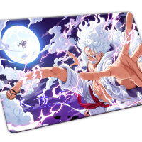 Mauspad - One Piece - Luffy / Ruffy (Gear 5) (Playmat/Tischunterlage)
