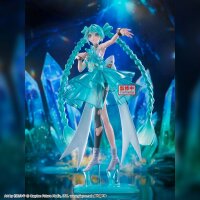 Hatsune Miku Clearluxe  PVC Statue Emerald Gem 28 cm