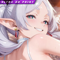 Dakimakura Cover - Frieren - Night Garment (NSFW) - Frieren: Beyond Journey´s End (150 x 50 cm)