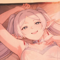 Dakimakura Cover - Frieren - Night Garment (NSFW) - Frieren: Beyond Journey´s End (150 x 50 cm)