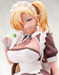 Original Character PVC Statue 1/6 Elf Maids Sexual Servicing Louche 18 cm