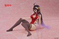 Overlord PVC Statue Desktop Cute Figure Albedo Chinese Dress Ver. Renewal 13 cm