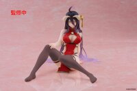 Overlord PVC Statue Desktop Cute Figure Albedo Chinese Dress Ver. Renewal 13 cm