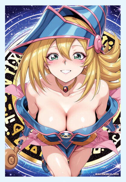 Holo Sleeves - Yu-Gi-Oh - Dark Magician Girl (60 Kartenhüllen)