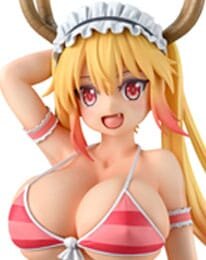 Miss Kobayashis Dragon Maid PVC Statue 1/7 Tohru Bikini Style 26 cm