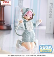 Re:Zero Starting Life in Another World Yumemirize PVC Statue Ram Mofumofu Pack 11 cm