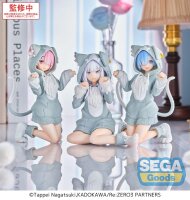 Re:Zero Starting Life in Another World Yumemirize PVC Statue Rem Mofumofu Pack 11 cm