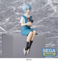 Rebuild of Evangelion PM Perching PVC Statue Rei Ayanami Evangelion New Theatrical Edition 14 cm