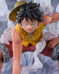 One Piece FiguartsZERO PVC Statue Monkey D. Luffy Summit Battle Reissue 12 cm