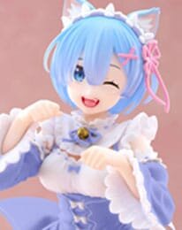Re:Zero Starting Life in Another World Coreful PVC Statue Rem Cat Maid Ver. Renewal 18 cm