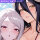 Premium Wall Scroll Poster - Overlord - Albedo & Shalltear (NSFW) (Summer Style) #2 (120 x 60 cm)