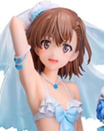 A Certain Scientific Railgun T PVC Statue 1/7 Mikoto Misaka Wedding Swimsuit Ver. 25 cm