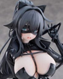 Original Character Statue 1/6 Cat Woman Happy-chan 27 cm
