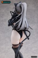 Original Character Statue 1/6 Cat Woman Happy-chan Different Color Edition 27 cm