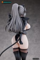 Original Character Statue 1/6 Cat Woman Happy-chan Different Color Edition 27 cm