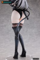 Original Character Statue 1/6 Cat Woman Happy-chan Different Color Edition 27 cm