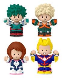 My Hero Academia Little People Collector Minifiguren 4er-Pack 7 cm