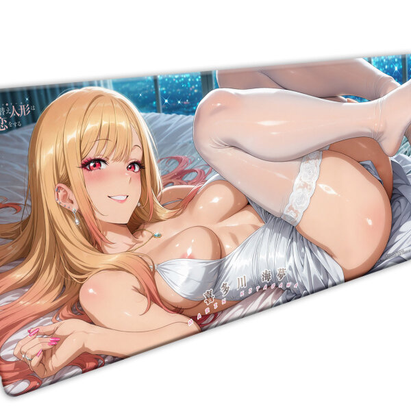 XL Desk Mat / Mauspad - My Dress-Up Darling - Marin Kitagawa (Wedding Dress) (90 x 40 cm)