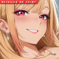 XL Desk Mat / Mauspad - My Dress-Up Darling - Marin Kitagawa (Wedding Dress) (90 x 40 cm)