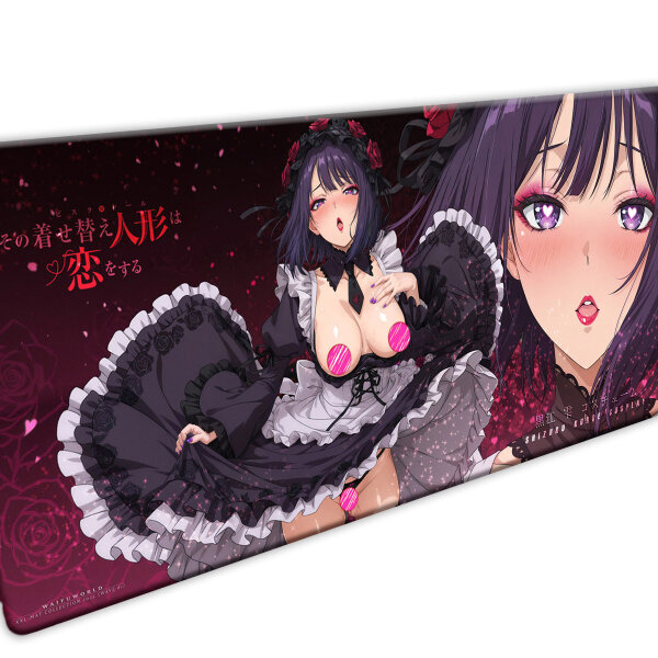 XL Desk Mat / Mauspad - My Dress-Up Darling - Marin Kitagawa (Shizuku Kuroe) (NSFW) #1 (90 x 40 cm)