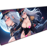 XL Desk Mat / Mauspad - My Dress-Up Darling - Marin Kitagawa (Neon Nikaido / Black Lobelia) (NSFW) (90 x 40 cm)