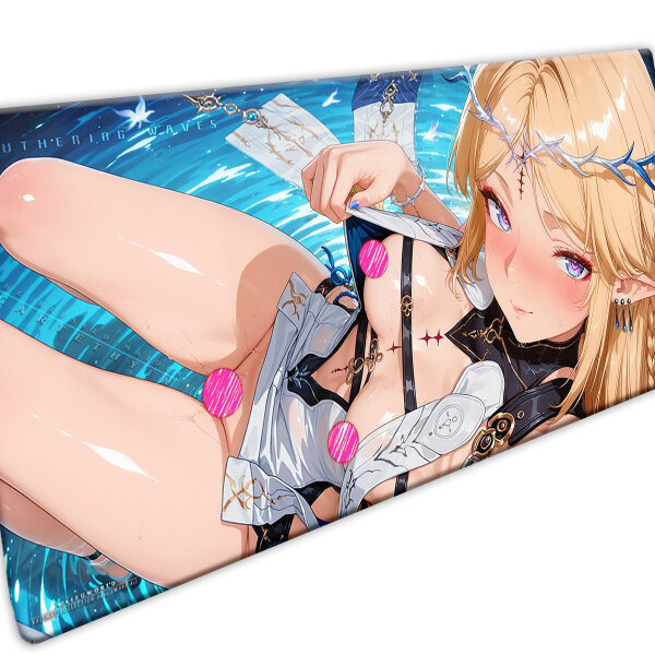 XL Desk Mat / Mauspad - Wuthering Waves - Cartethyia (NSFW) (90 x 40 cm)