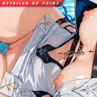 XL Desk Mat / Mauspad - Wuthering Waves - Cartethyia (NSFW) (90 x 40 cm)