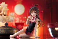 To Love-Ru Darkness PVC Statue Desktop Cute Figure Mikan Yuki Chinese Dress Ver. 13 cm