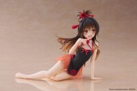 To Love-Ru Darkness PVC Statue Desktop Cute Figure Mikan Yuki Chinese Dress Ver. 13 cm