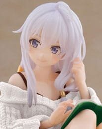 Wandering Witch: The Journey of Elaina PVC Statue Desktop Cute Figure Elaina Casual Clothes Ver. Renewal 13 cm