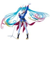 Gundam X Miku Banpresto Evolve PVC Statue Hatsune Miku Figure 21 cm