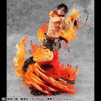 One Piece P.O.P PVC Statue NEO-Maximum Portgas D. Ace 15th Anniversary Super Limited Reprint Ver. 23 cm