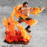 One Piece P.O.P PVC Statue NEO-Maximum Portgas D. Ace 15th Anniversary Super Limited Reprint Ver. 23 cm