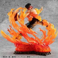 One Piece P.O.P PVC Statue NEO-Maximum Portgas D. Ace 15th Anniversary Super Limited Reprint Ver. 23 cm