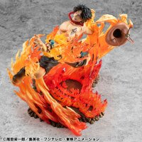 One Piece P.O.P PVC Statue NEO-Maximum Portgas D. Ace 15th Anniversary Super Limited Reprint Ver. 23 cm