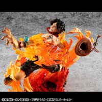 One Piece P.O.P PVC Statue NEO-Maximum Portgas D. Ace 15th Anniversary Super Limited Reprint Ver. 23 cm