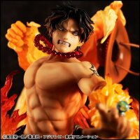 One Piece P.O.P PVC Statue NEO-Maximum Portgas D. Ace 15th Anniversary Super Limited Reprint Ver. 23 cm